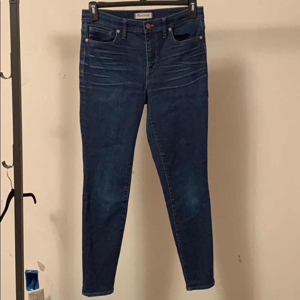 Madewell High Riser Skinny, Size 30